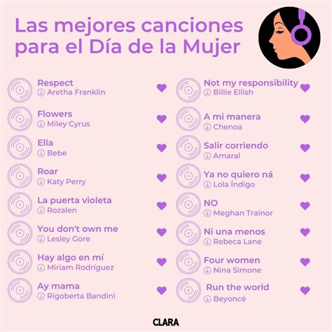 cancion para mujeres|10 Canciones que promueven el empoderamiento。